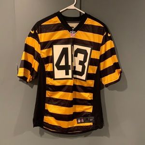 Steelers Throwback Bumblebee Jersey Troy Polamalu 43